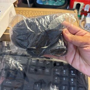 Black Wired Keyboard